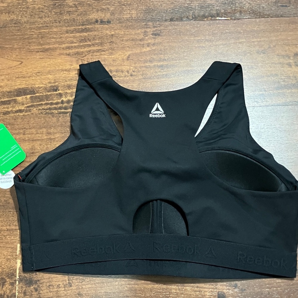 Reebok Classic Black Sports Bra - Picture 4 of 6